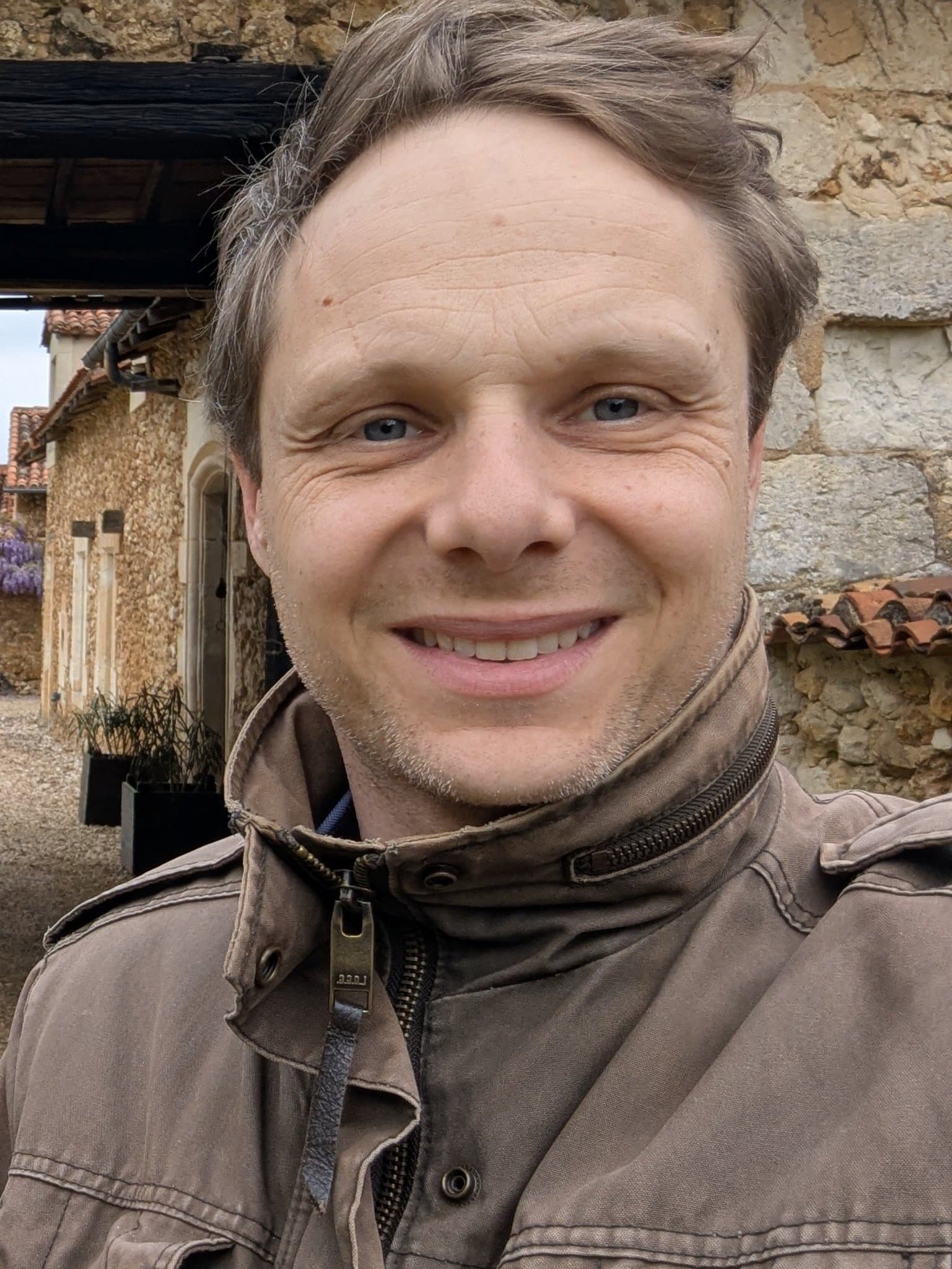 Alexandre, on the grounds of Le Clos de Moncouche.